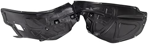 TRQ Front Driver & Passenger Side Inner Fender Liner Set Compatible with 2015-2022 Dodge Charger Pursuit R/T SXT 2018-2022 Charger GT — view 7