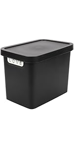 Jolie Max Plastic Storage Box with Lid, Stackable & Space-Saving 7.5L ...