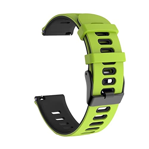ZCCZJS Banda de vigilancia de silicona de 20 mm para Mibro Air/Mijia Quartz Watch Straps Pulsera Smart Watch Welpband para Mi Bro Air/Lite Correa