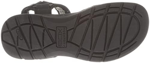 Rockport Women's Trail Tech Sandal, Black ECO Washable, 8 | Image 3