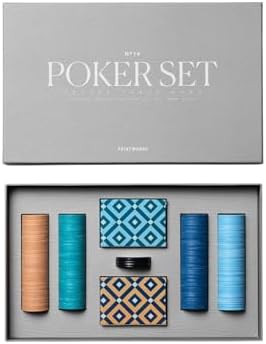 PrintWorks Classic Poker Set - Chips, Cards & Storage Case for Adults image 5