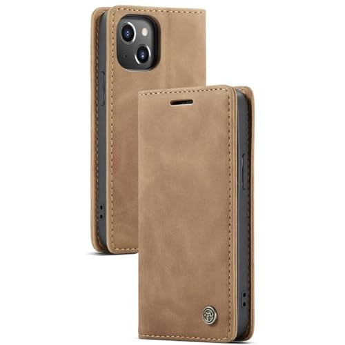 Capa Capinha Couro Im� Carteira iPhone 15, 15 Plus, 15 Pro,15 Pro Max - Case Wallet Flip Prote��o Premium