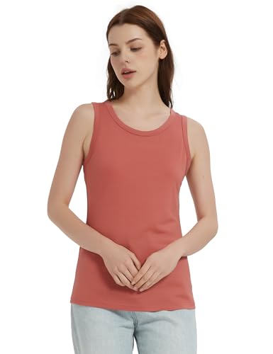 Image of 100% Merino Wool Tank Top for Women, Scoop Neck, Active Lightweight Breathable Undershirt, No-Odor Base Layer