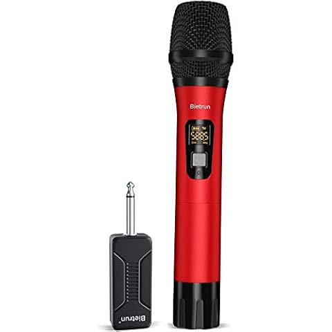 Micrófono inalámbrico de mano Bietrun UHF Cover