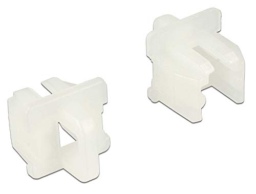 Preisvergleich Produktbild Delock 64018 Staubschutz für RJ11 Stecker 10 Stück Transparent