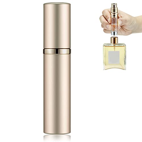 Colexy Bouteille Vaporisateur de Parfum Rechargeable, 5ML Mini Atomiseur Parfum, Voyage Bouteille Vaporisateur Portable, Vaporisateur Vide de Sac Rechargeable,...