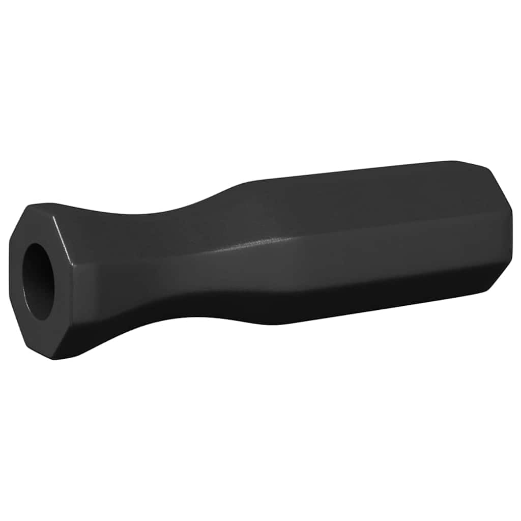 Juego de mango de futbolín de plástico negro para sala de juegos interior, piezas de repuesto, tuning, reparación, duradero, diseño moderno, adecuado para mesa de juegos, profesional, sala de