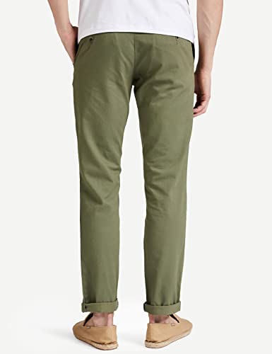 Image of Amazon Brand - Symbol Men's Casual Regular Fit Cotton Pants | Chinos | Trousers