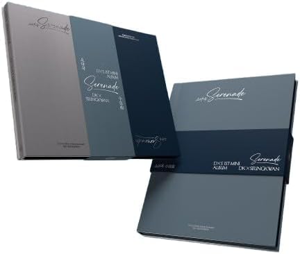 DK X SEUNGKWAN SERENADE / 1. mini album wersja standardowa / 2 książki + plakat + 3 karty + prezent (zestaw 2 wersje)