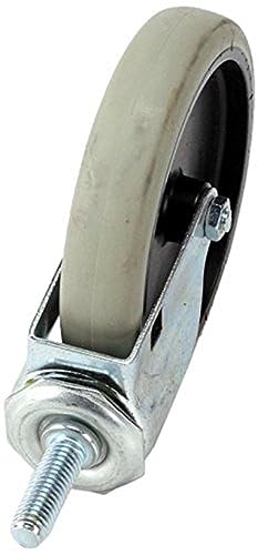 700003 Swivel Rear Wheel for Cleanstar 2000 Model 400 Used Cooking Oil Collection Systems, 5" Diameter image 2