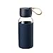 Bouteille D'eau En Verre Portable, Avec Gaine En Verre Anti-Brûlure En Silicone, Verre À Haute Teneur En Borosilicate, Résistant Au Froid Et À La Chaleur, Scellé Et Étanche, Facile À Nettoyer,Gris