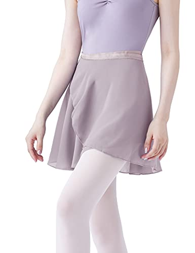 Image of Daydance Girls Women Sheer Ballet Skirts Wrap Chiffon Over Scarf for Dancing