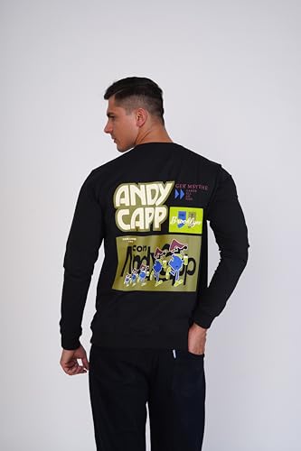 Image of Royaltail Men's Cotton Regular Fit Full Sleeves Pullover Printed Sweatshirts
