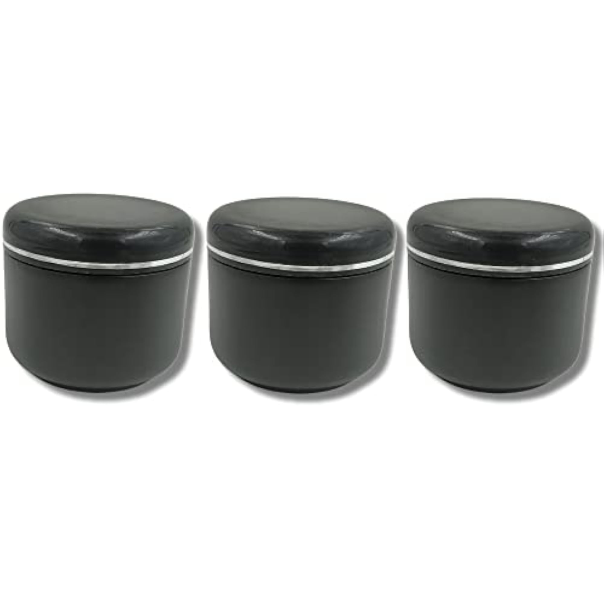 PET Jar 200Grams Unbreakable Plastic Black Container