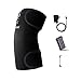 HOOCUCO Heated Knee Brace Wrap Support,Portable Rechargeable Knee Heating Pad for Knee Injury, Cramps Arthritis Recovery, Torn Meniscus, Muscles Pain Relief, for Men Women