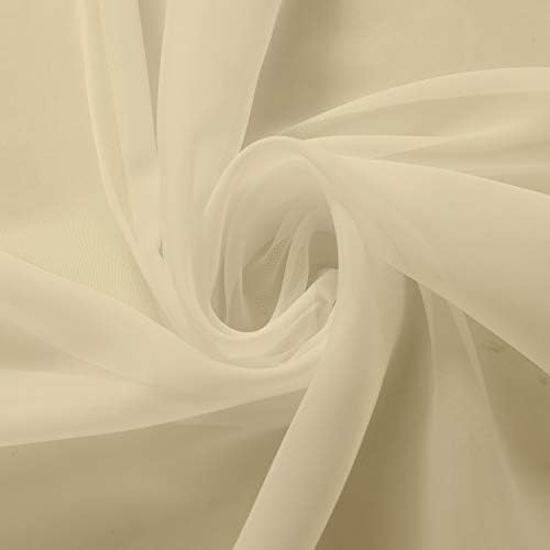 FIRE RETARDANT White Plain Voile Net Curtain Fabric 58 Inches Wide. Sold by the metre.