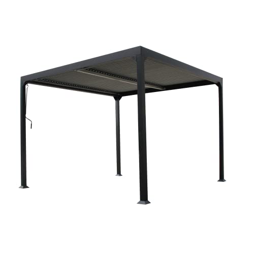GENERIC - Pergola - 3x3 m - 9 m² - UV-Schutz - Sonnenschutz -...