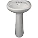 PROFLO PF1045WH Bathroom Sink Pedestal Only