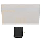 VTA Azimuth Alignment Ruler, LP Tonearm Calibration Tool, Transparent Acrylic Cartridge Alignment Gauge for Record Players with Precise Notch Design