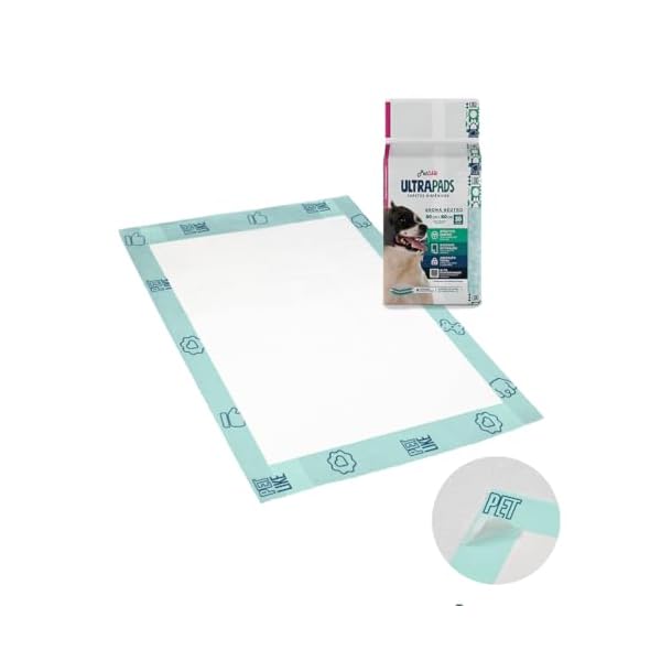 Tapete HigiÃªnico Premium para cÃ£es Petlike Ultrapads Aroma Neutro 80cmx60cm 30 unid. - Imagem 9