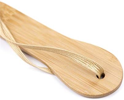 EXCEART Bamboo Paddle Unfinished Wooden Paddle Solid Pine Paddle Natural Color Craft Wood DIY Painting Portable Blank Paddle for Children Kids Craft Projects