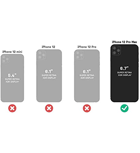 Otterbox Bundle Prefix Series Clear Case & Glass Screen Protector For Iphone 12 Pro Max (Only) Retail Packaging #TOP2