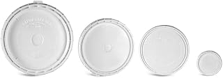 2 gal White Vapor Lock Covers (Bulk), Caps Not Included