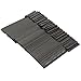 GatherTOOL 127Pcs/set Black Heat Shrink Sleeving Tube Shrinkage 2:1 Tubing Assortment Kit Electrical Connection Electrical Wire Wrap Cable Waterproof