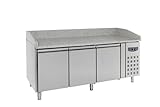  Table Pizza Réfrigérée 3 portes Profondeur 800 - Combisteel