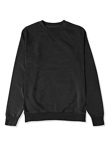 Hat and Beyond Mens French Terry Crewneck Sweatshirt Lightweight Fleece Pullover Sweater3