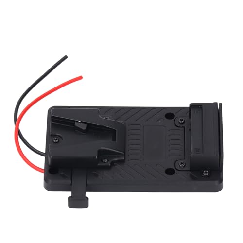 Image of Zinc Alloy V Mount Battery Plate, High Hardness Lightweight Design for Camera Video Equipment with 14.8V Input and Output Voltage