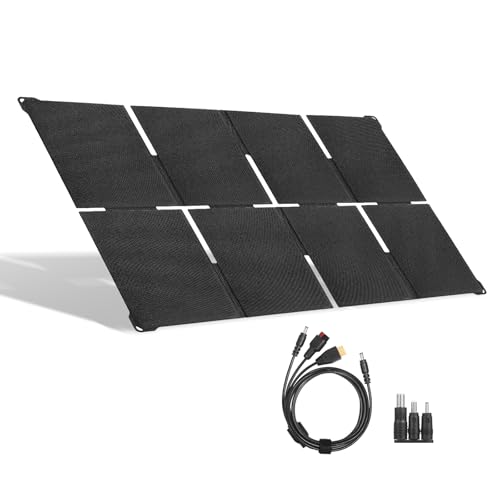 Panneau solaire ETFE flexible 45W chargeur 18V 12V 5V étanche IPX6 silicium