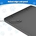 ALOOF Large Silicone Dog Pee Pad Holder 25x36 in, Puppy Potty Training Tray with Magnetic Snaps & Raised Edges, Non-Slip Floor Protector, Gray