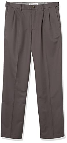 Amazon Essentials MAE65005SP18_SUS Men'S Classic-Fit Expandable-Waist Pleated Dress Pant thumb #5