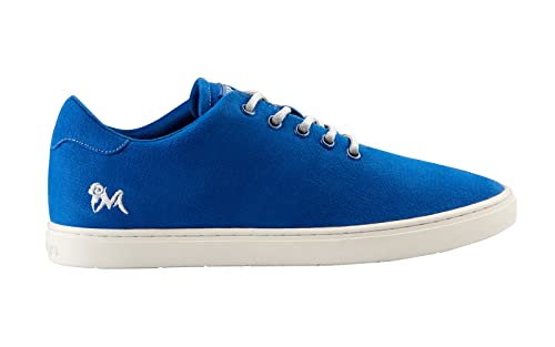 Image of Neeman's Cotton Classic Sneakers for Men | Comfortable & Stylish Lace Up Casual Shoes for Men's | Trendy, Stylish, Breathable, Lightweight Rubber Sole Walking Sneakers