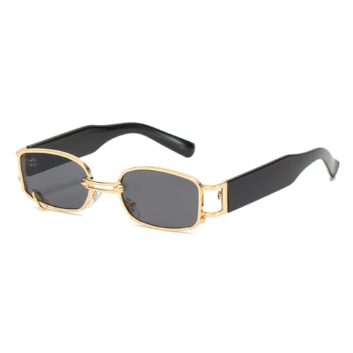 Lunettes de soleil rectangulaires punk pour festivals et mode urbaine
