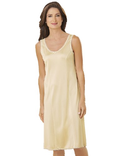 Velrose Wide Strap Slip, Beige, 42 - 26" Length #TOP30