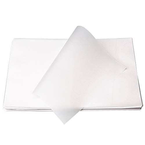 100 Blätte Transparentpapier DIN A4, beidseitige bedruckbare Tonpapier (OHP Transparentfolie Transparentpapier) für s/w Laserdrucker und