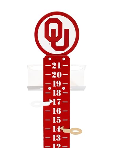 Marcador de puntuación de jardín metálico Oklahoma Sooners miniatura 2