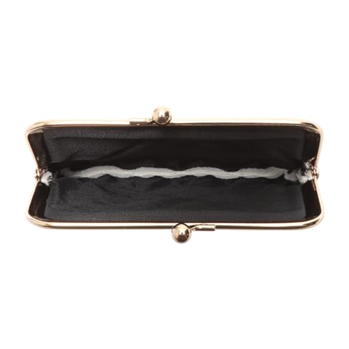 Generic 1Pcs Money Pouch for Traveling Solid Diamond Embossed Snap & Clip Wallet PU Leather White 13x10cm3