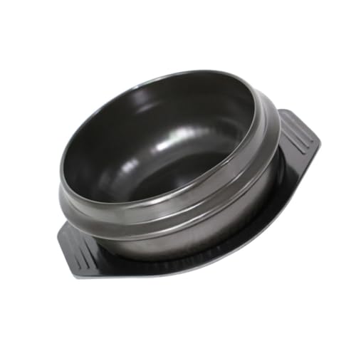 LIFKOME Pentole in Ceramica Antiaderente Pentola per Stufato Coreano Vassoio Pentola per Cucinare Zuppe e Noodles Materiale di Buona Qualità Prestazioni Stabili