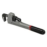 Prime-Line RP77381 10 In. Pipe Wrench, Cast Iron Head with Aluminum Rubber Coated Handle (Single Pack)