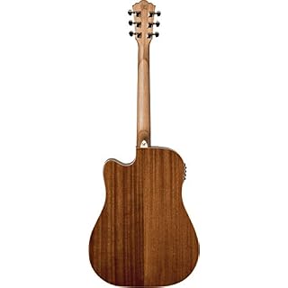 Guitare Washburn Folk Harvest D7SCE natural - Les Beatles, Paul McCartney, John Lennon, RIngo Starr, George Harrison Guitare Washburn Folk Harvest D7SCE natural – Image 2