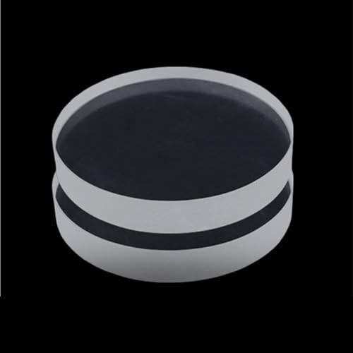Borosilicate Glass Lens, Borosilicate Clear Glass Sheet Disc Dia 25cm Sight Glass, Thick 25mm Valve Sight Glass 1pc