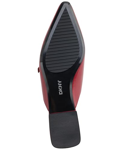DKNY Women's Cahana Pointed Toe Flat Mule with Belt Strap Details3