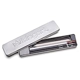 KINGART 8-Piece Charcoal Drawing and Sketching Set with Metal Tin – Includes Soft & Medium Charcoal Pencils, White Pastel Pencil, Blending Stump & Kneaded Eraser