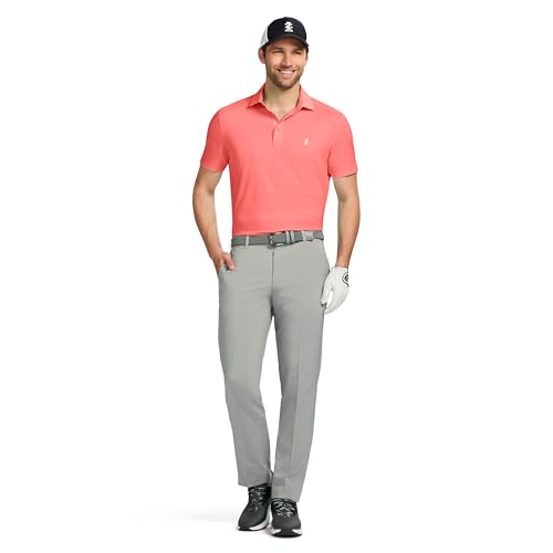 Polo Izod para hombre Swingflex de malla de rendimiento miniatura 3