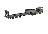  Kibri 18024 Military Man Tractor with Low Loader Trailer Kit