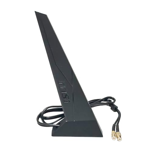 WiFi 7 Gaming Motherboard Antenna for MSI X870?MAG X870 Tomahawk?X870E Carbon?X870E Edge,MPG Z890 Edge?Z890 Tomahawk?PRO Z890-A B850? PRO B850-P?B860M-A Series WiFi 7 Gaming Motherboard