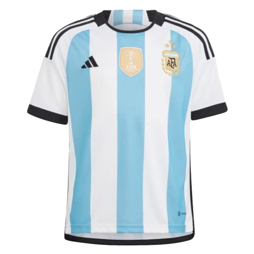 adidas boys Adidas Youth Soccer Argentina 2022 3-star Home Jersey